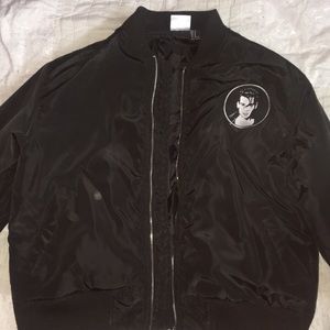 Crybaby bomber jacket